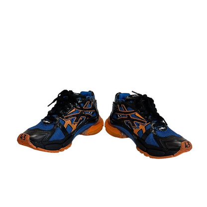 Balenciaga Lanna Faye Leather Mesh Sneakers — view 2