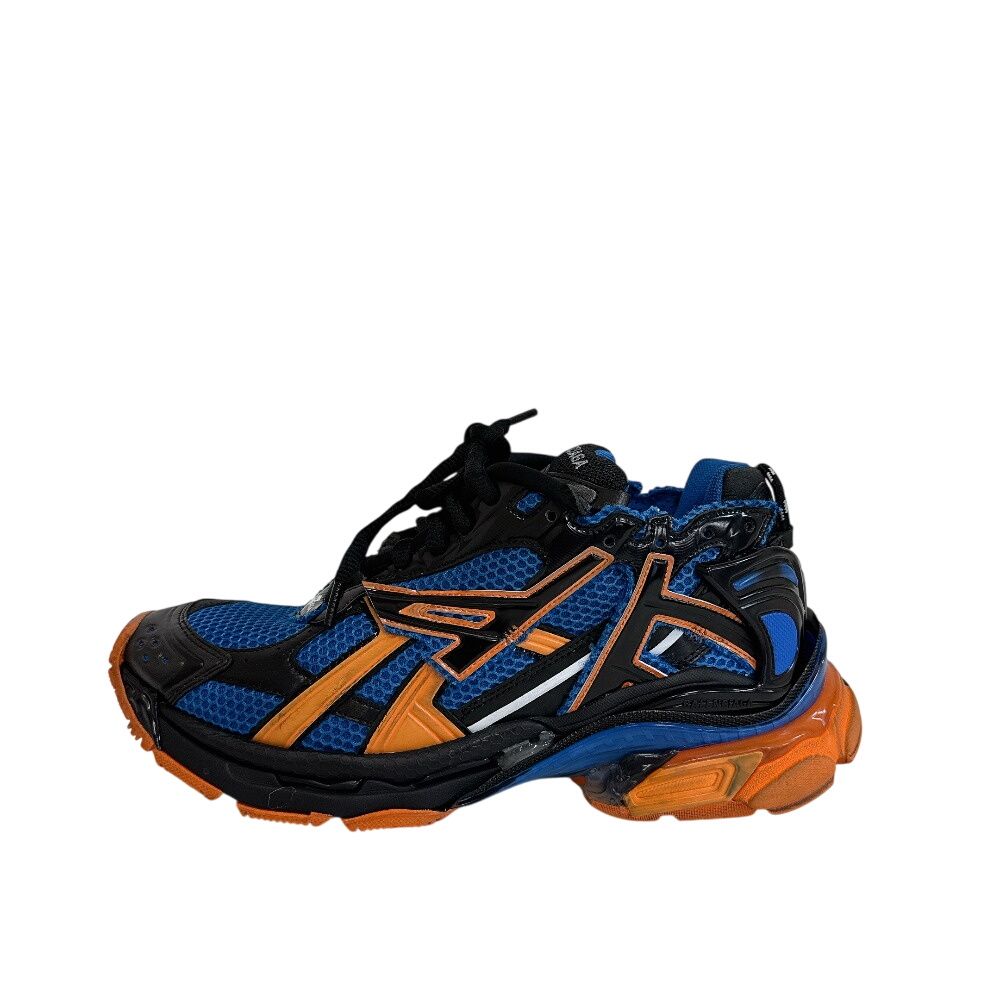 Balenciaga Lanna Faye Leather Mesh Sneakers