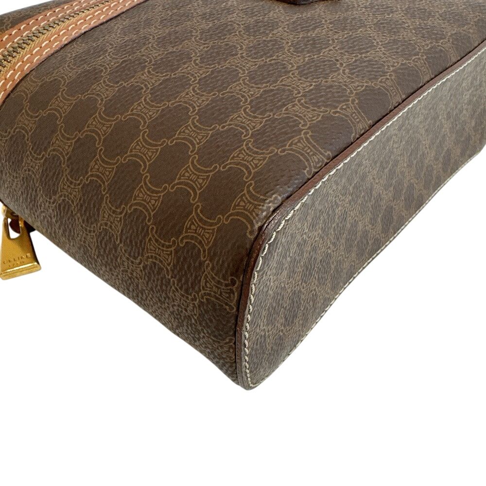 Celine Pouch Vanity Handbag Macadam Makeup — view 4
