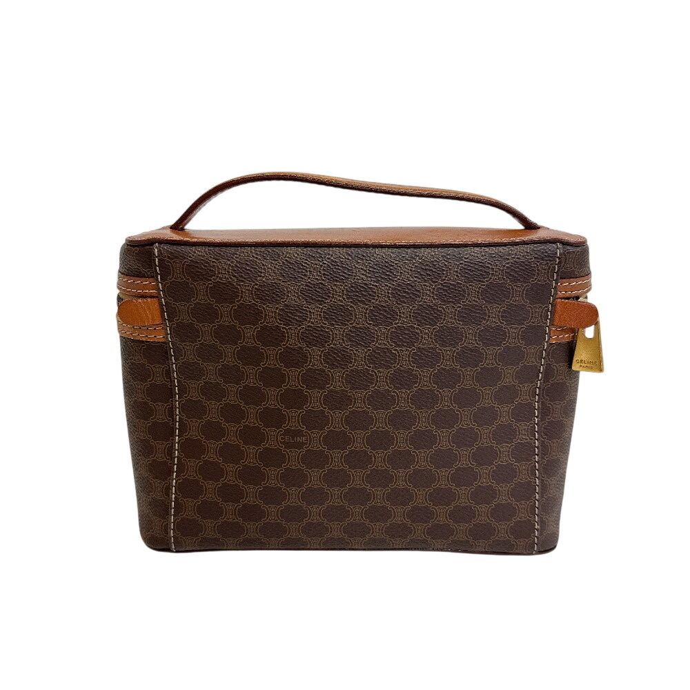 Celine Pouch Vanity Handbag Macadam Makeup — view 2