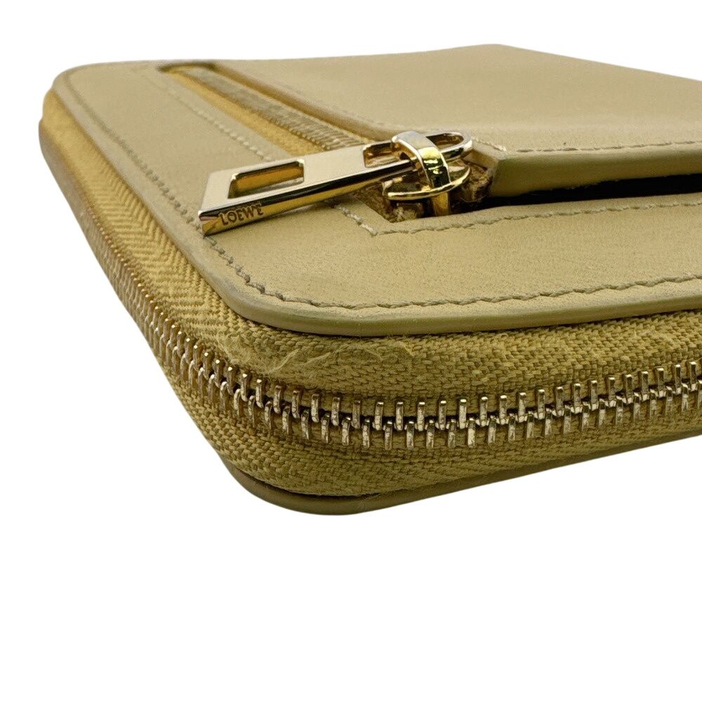 Loewe Compact Wallet Zip Around Knot Zip Bifold — view 6