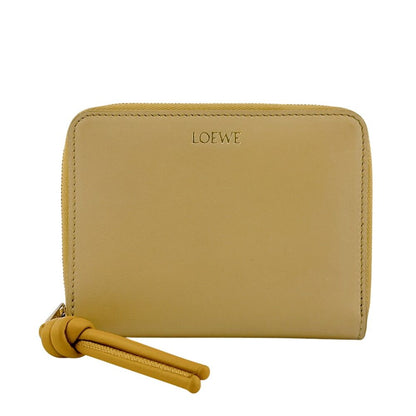 Loewe Compact Wallet Zip Around Knot Zip Bifold
