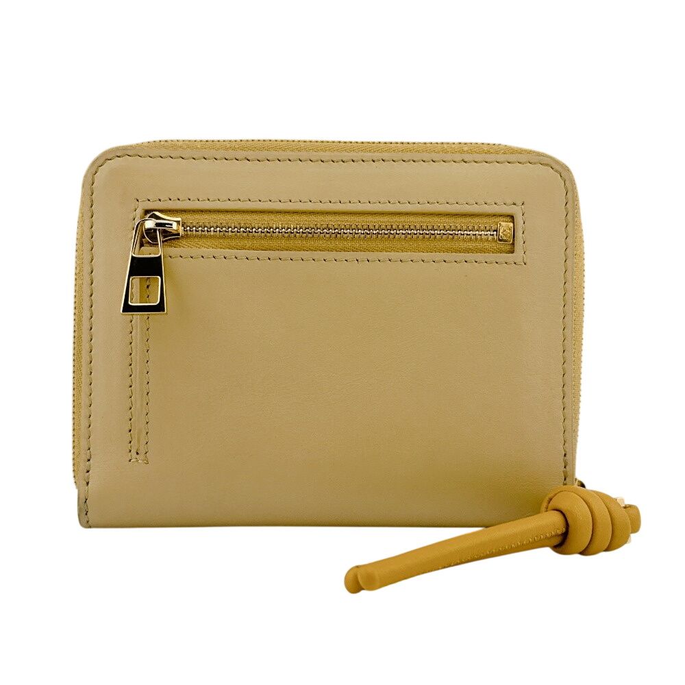 Loewe Compact Wallet Zip Around Knot Zip Bifold — view 2