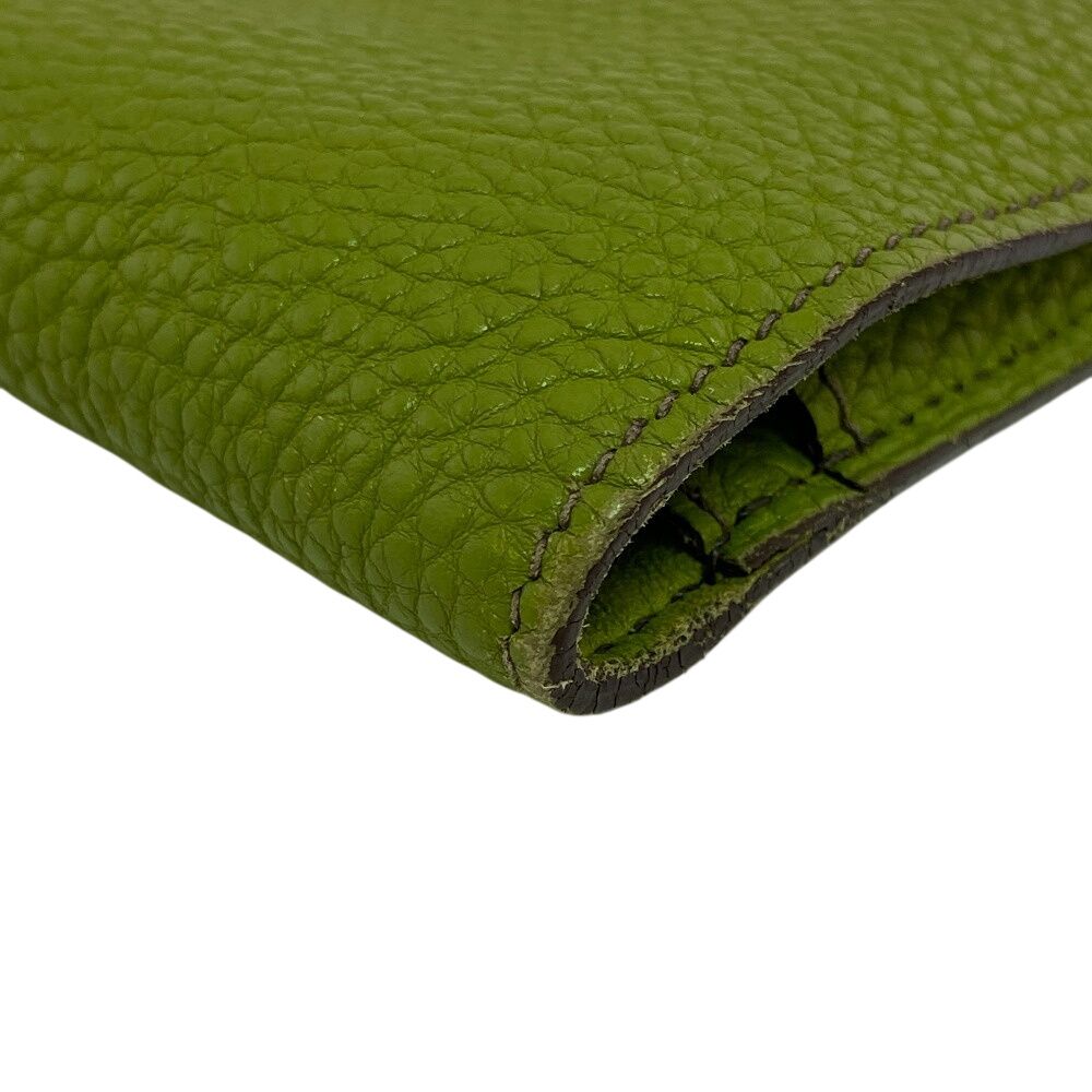 Hermes D Ring Belt Opening/Close Bifold Dogon GM Wallet — view 4