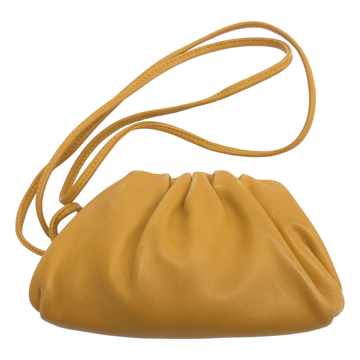 Bottega Veneta The Pouch Coin Purse Case Yellow