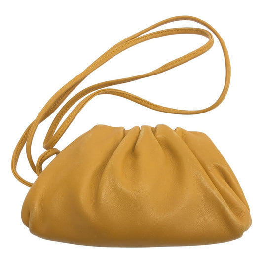 Bottega Veneta The Pouch Coin Purse Case Yellow