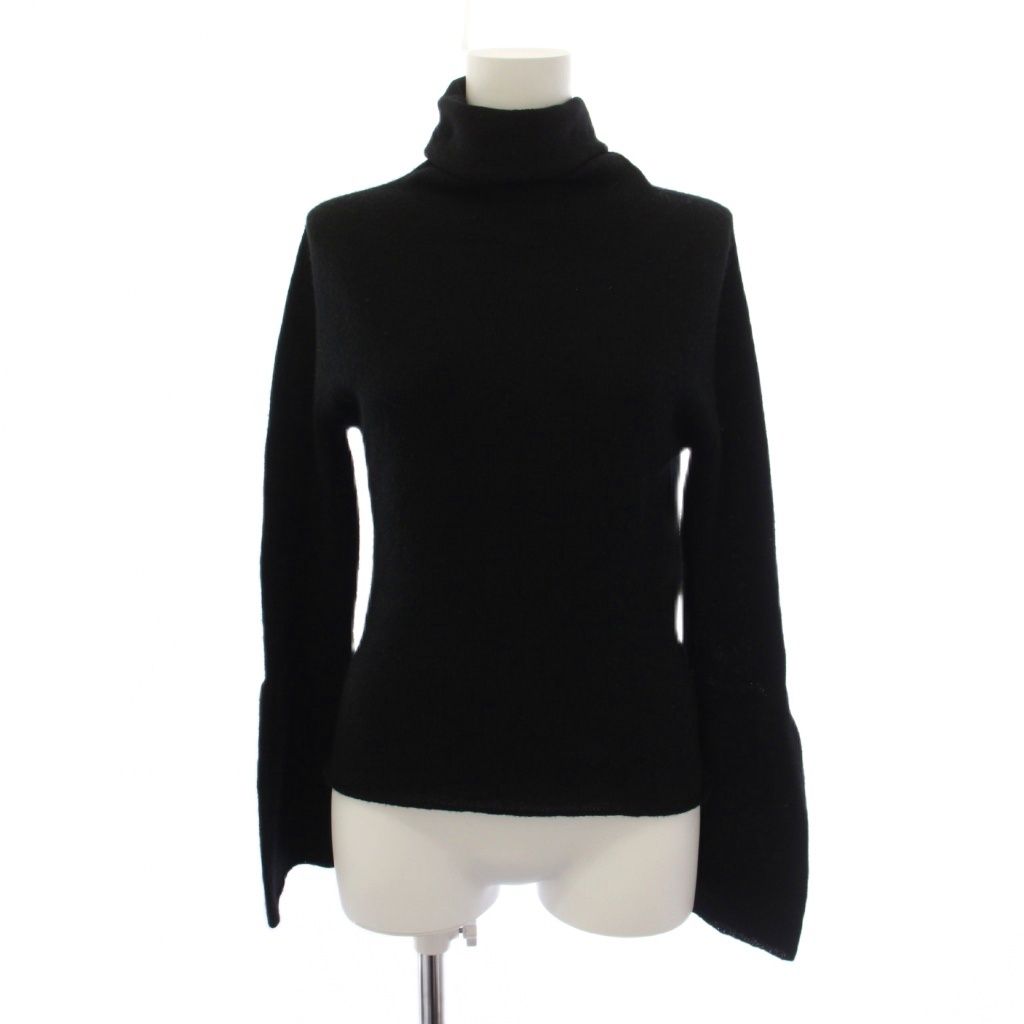 Gucci Knit Sweater Long Sleeve Turtleneck Cashmere x S Black