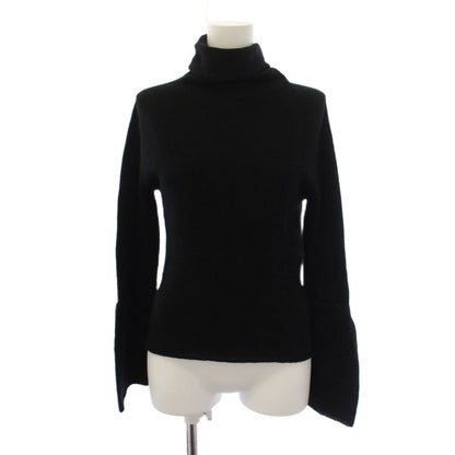 Gucci Knit Sweater Long Sleeve Turtleneck Cashmere x S Black