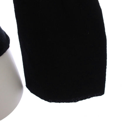 Gucci Knit Sweater Long Sleeve Turtleneck Cashmere x S Black — view 6