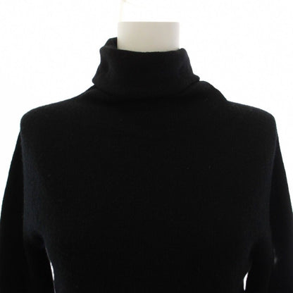 Gucci Knit Sweater Long Sleeve Turtleneck Cashmere x S Black — view 5