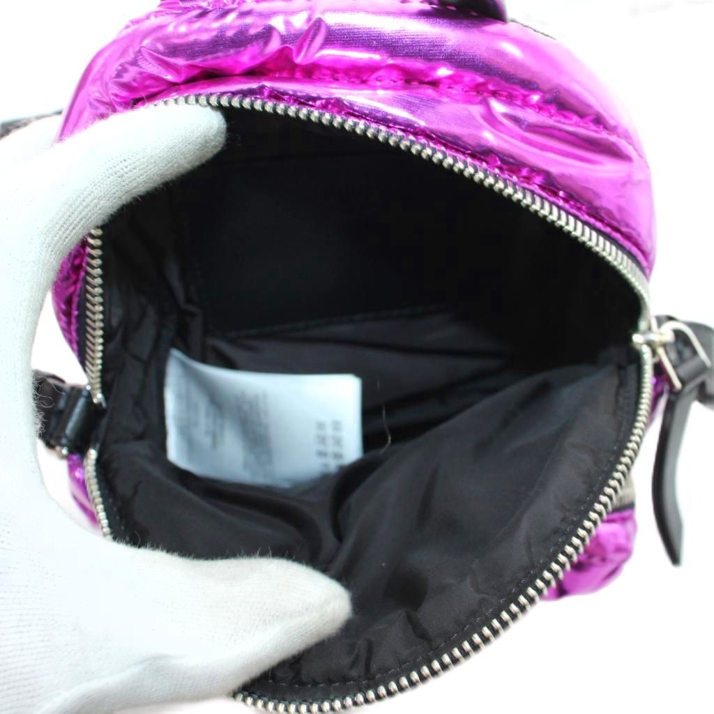 Moncler Kilia Small 2-Way Shoulder Bag Nylon Purple — view 6