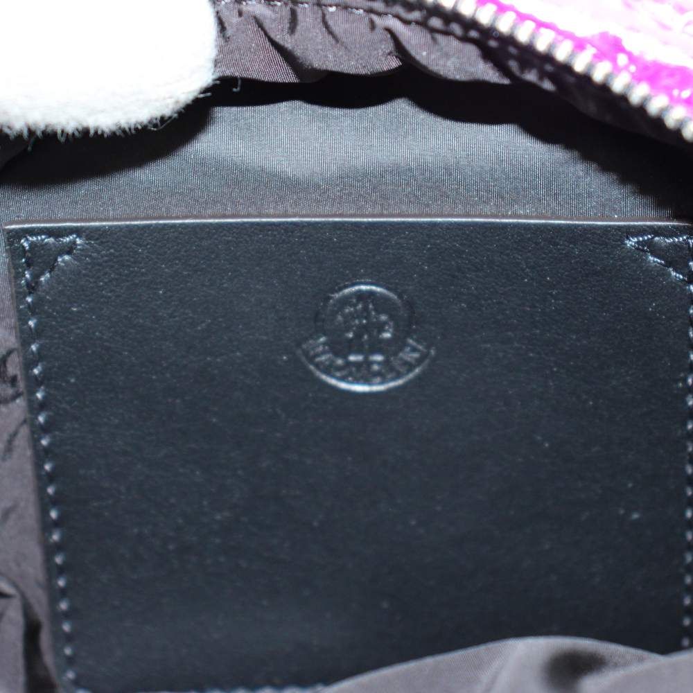Moncler Kilia Small 2-Way Shoulder Bag Nylon Purple — view 3
