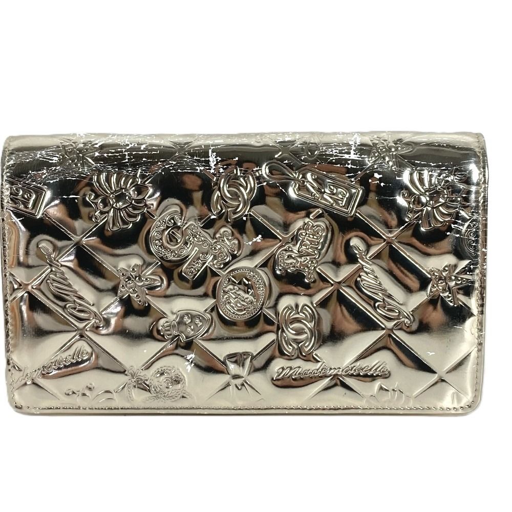 Chanel Wallet Icon Leather Gold