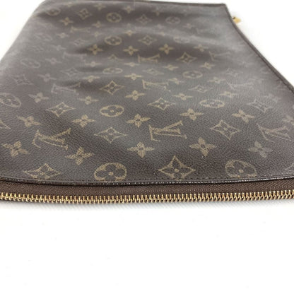 Louis Vuitton Clutch Poche Document Monogram Canvas Brown — view 7
