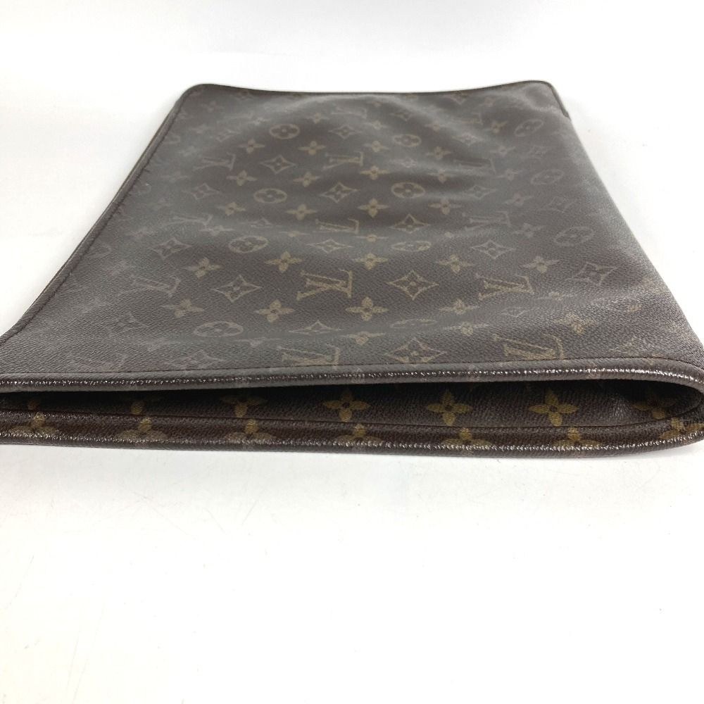 Louis Vuitton Clutch Poche Document Monogram Canvas Brown — view 3
