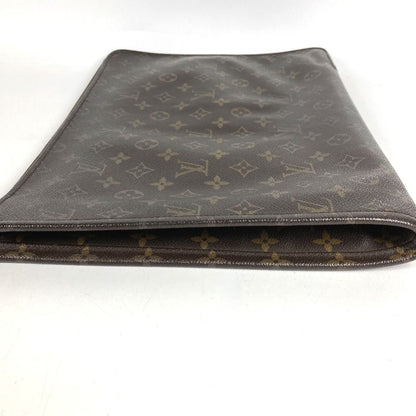 Louis Vuitton Clutch Poche Document Monogram Canvas Brown — view 3