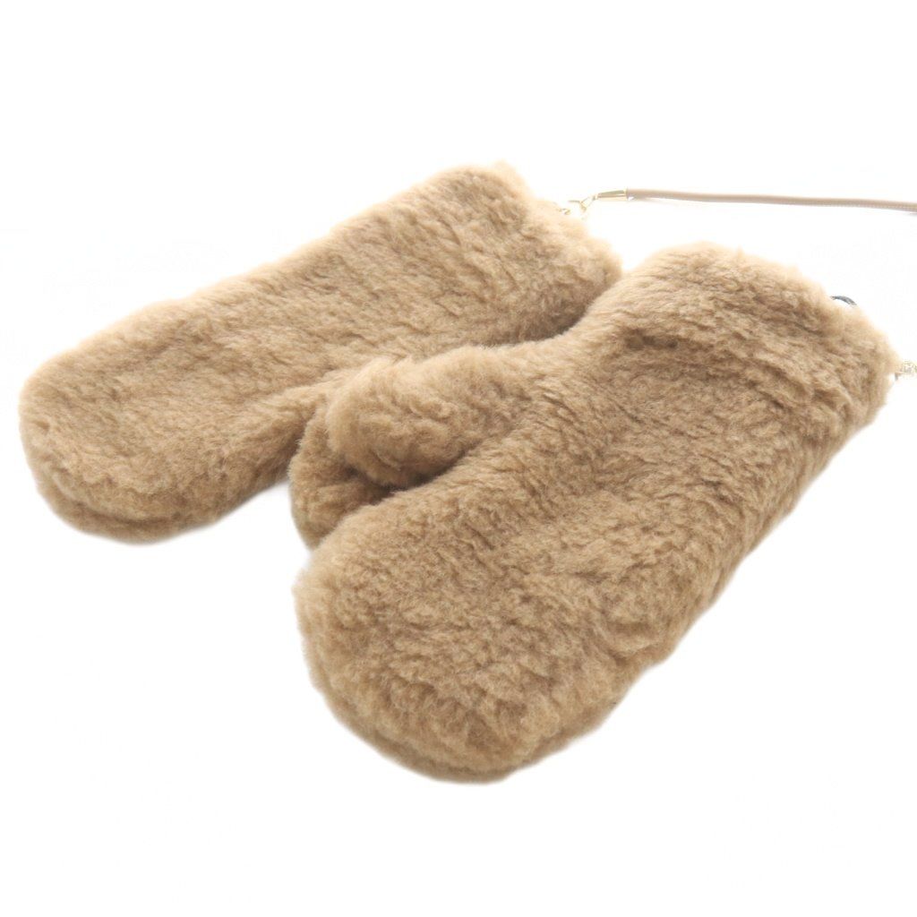 Max Mara Mittens Gloves SM Brown — view 2