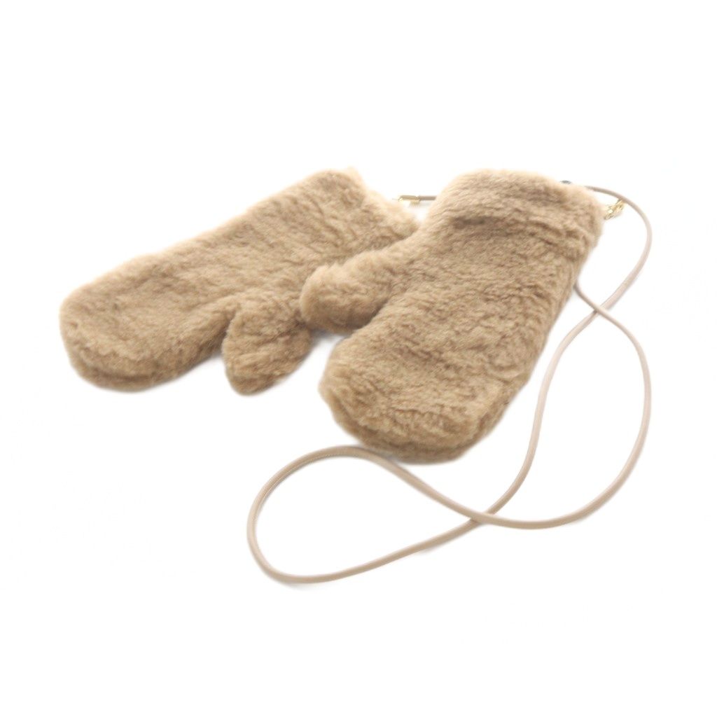 Max Mara Mittens Gloves SM Brown