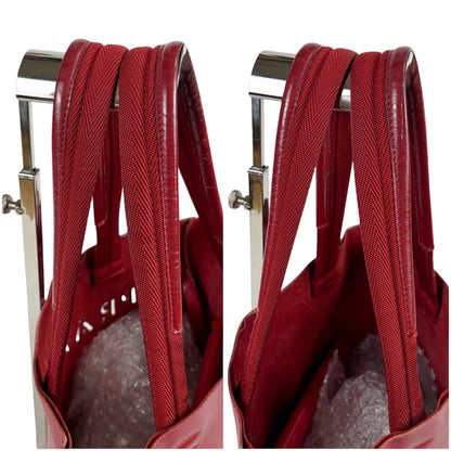 Prada Pouch Mini Tote Perforated Leather — view 7