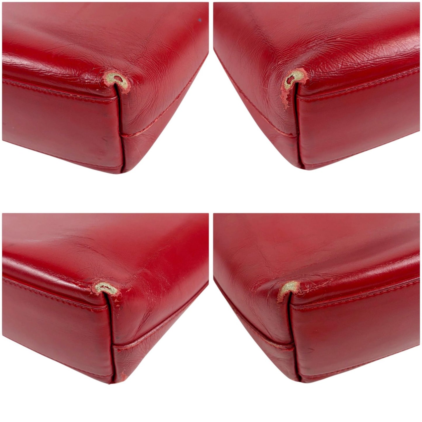 Prada Pouch Mini Tote Perforated Leather — view 6