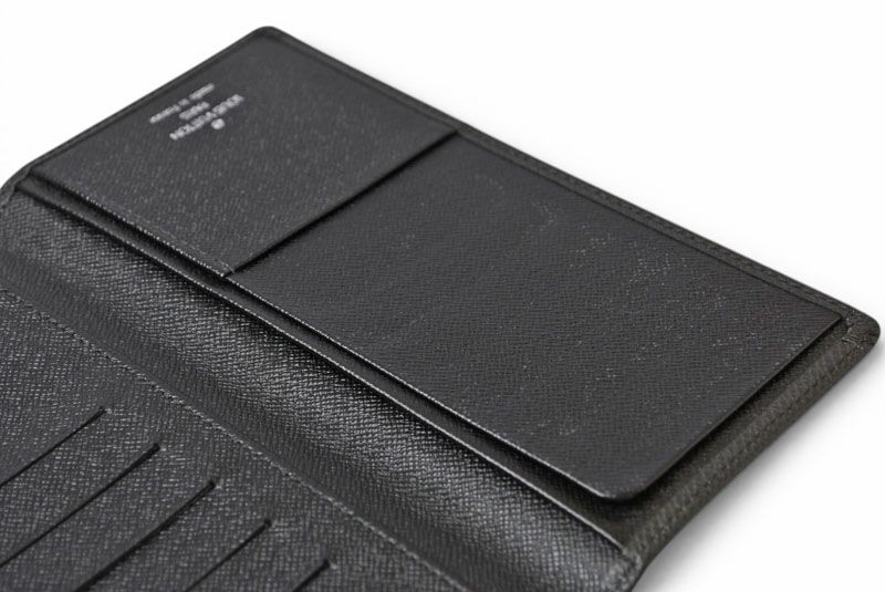 Louis Vuitton Wallet Vintage Porte Valle Cult Credit Billfold Ardoise — view 8