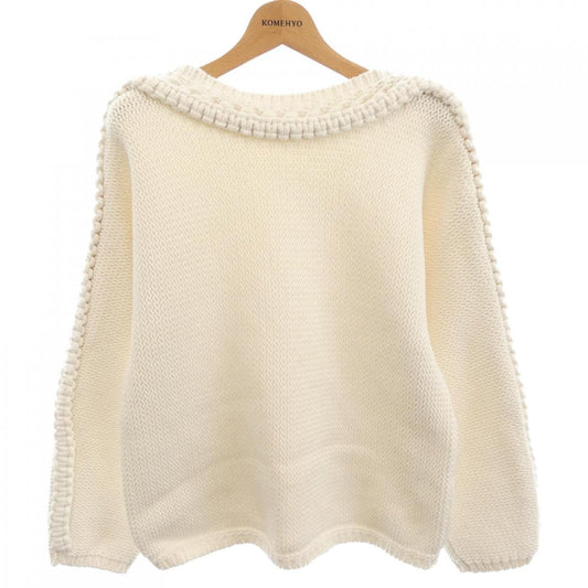 Hermes Knit Sweater Beige
