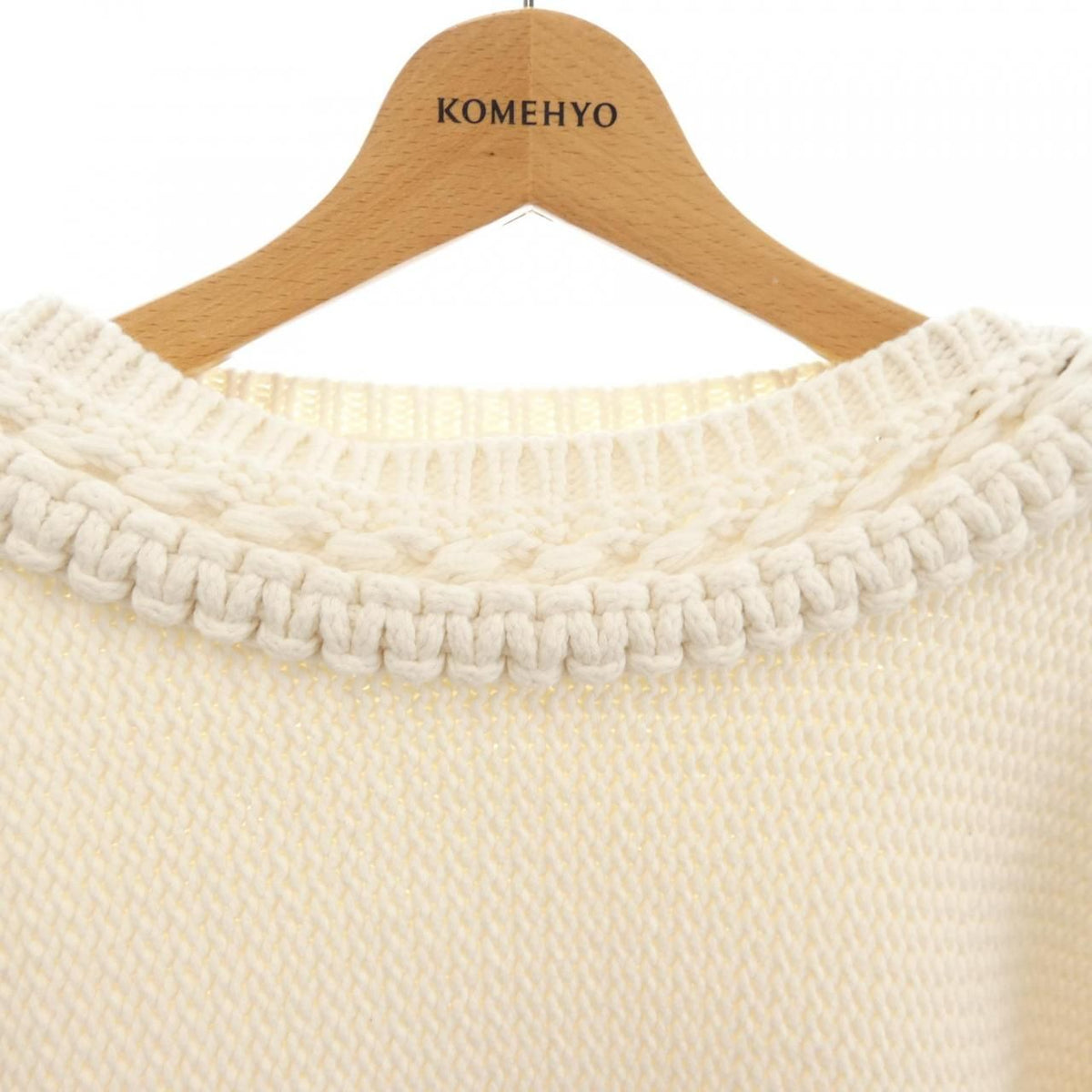 Hermes Knit Sweater Beige — view 5