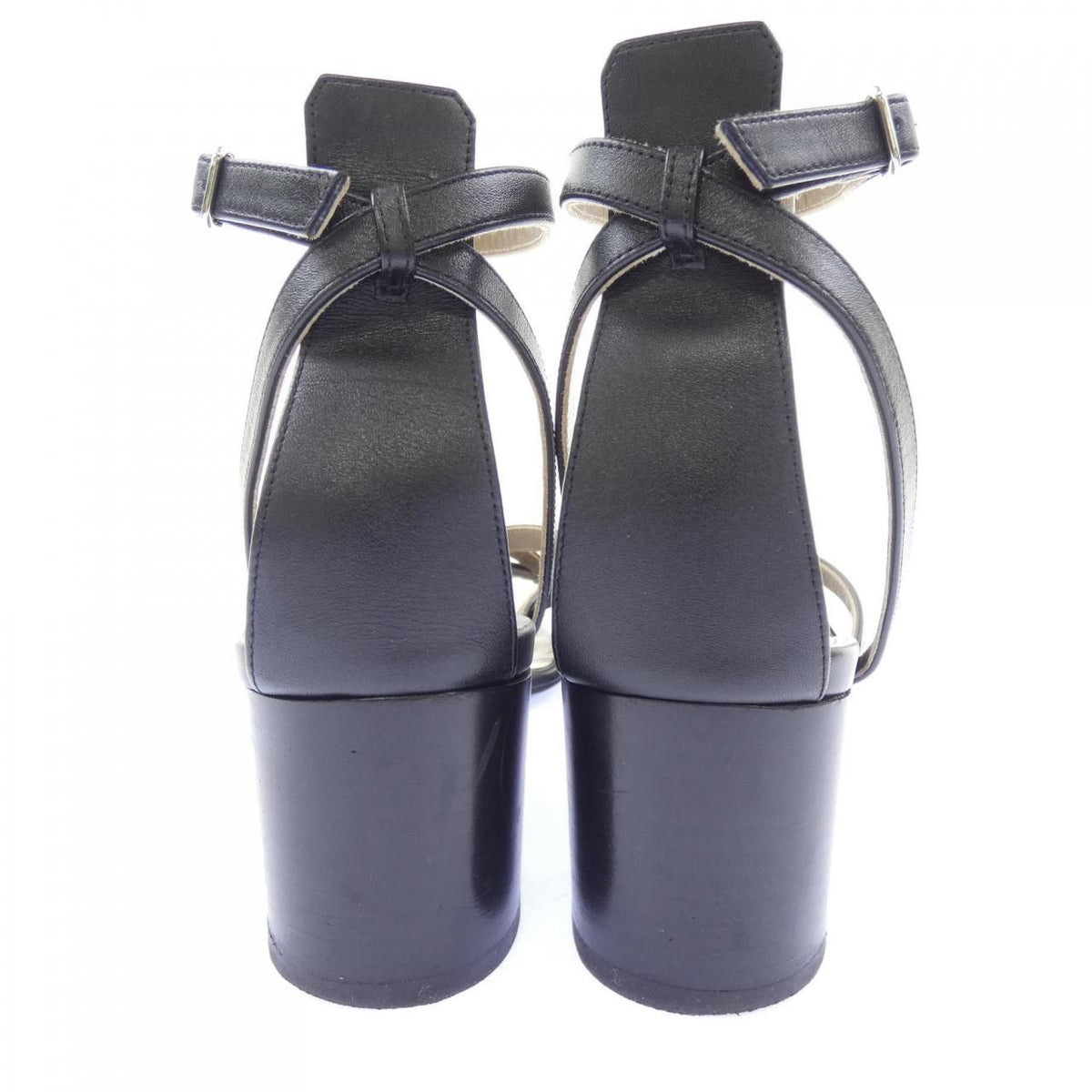 Hermes Antinea Sandals Black — view 5