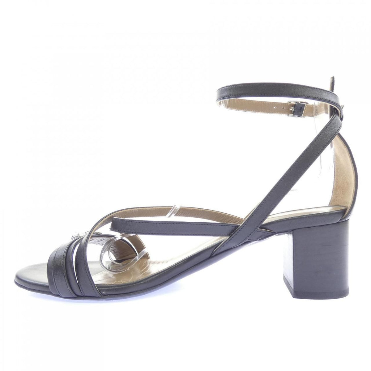 Hermes Antinea Sandals Black — view 2