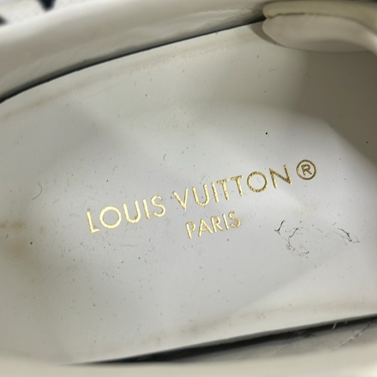 Louis Vuitton Sneakers Time Out Line Star Print White Black Brown Monogram 35.5 — view 5