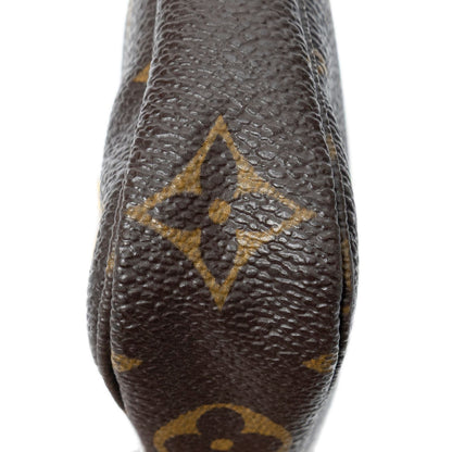 Louis Vuitton Mini Pochette Brown Monogram Canvas — view 7