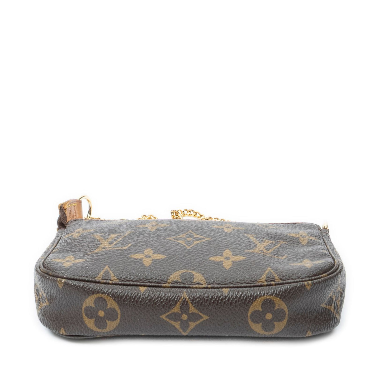 Louis Vuitton Mini Pochette Brown Monogram Canvas — view 6