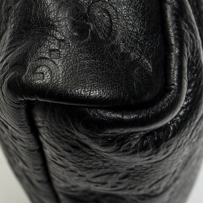 Gucci Small Messenger Black Guccissima — view 8