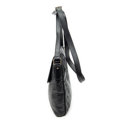 Gucci Small Messenger Black Guccissima — view 3