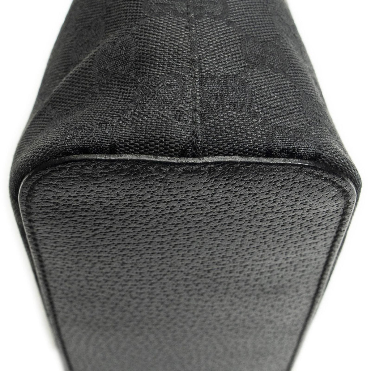 Gucci Small Hobo Black GG Canvas — view 7