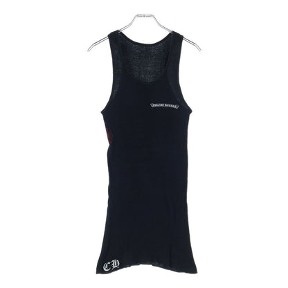 Chrome Hearts Vintage Scrl Logo Tank Scroll Top Sleeveless Black — view 2