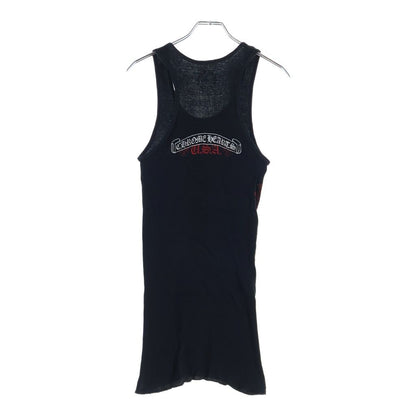 Chrome Hearts Vintage Scrl Logo Tank Scroll Top Sleeveless Black