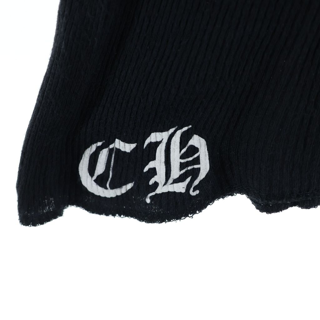 Chrome Hearts Vintage Scrl Logo Tank Scroll Top Sleeveless Black — view 6