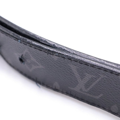Louis Vuitton Monogram Eclipse Ceinture Reverso Black Belt — view 5