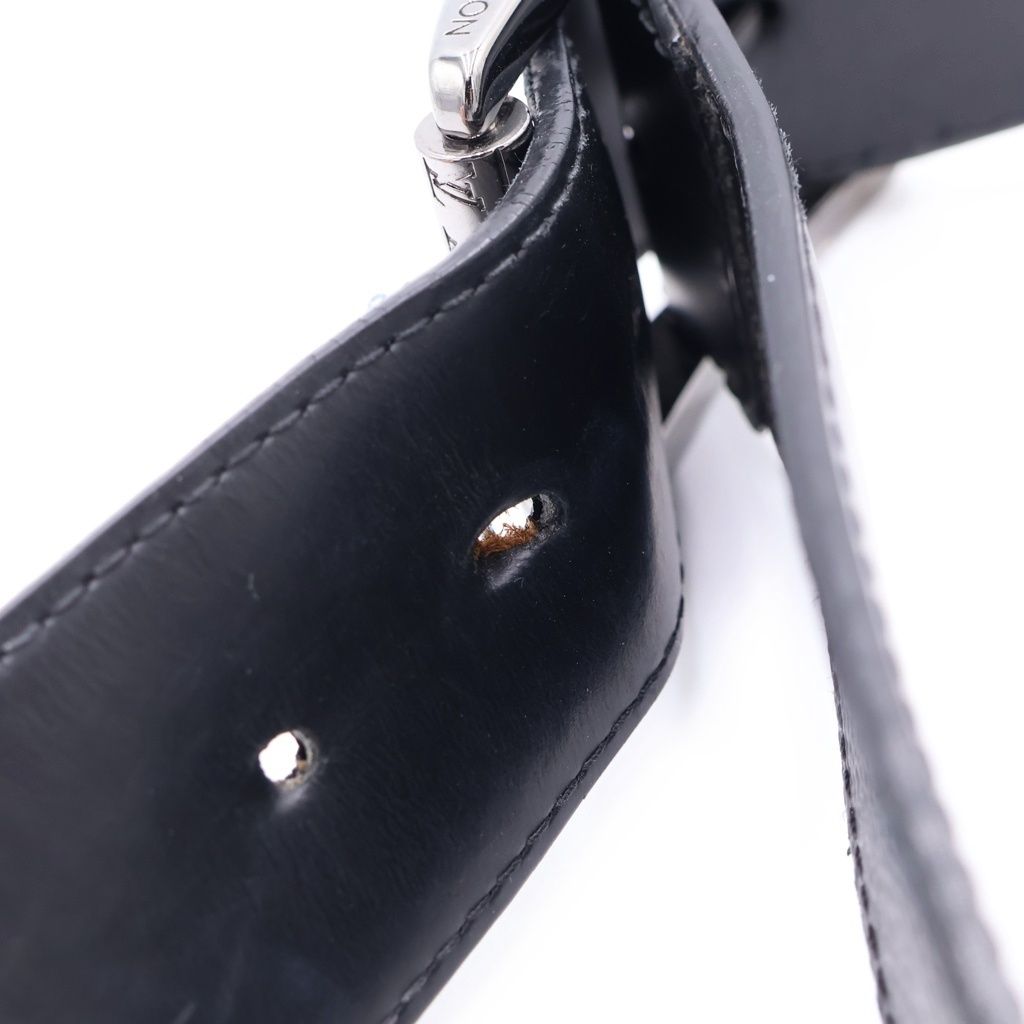 Louis Vuitton Monogram Eclipse Ceinture Reverso Black Belt — view 6
