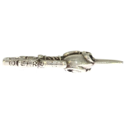 Chrome Hearts Dagger Heart Daga Pendant Silver — view 3