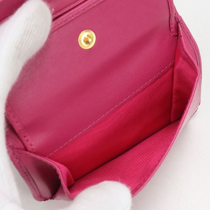 Prada Leather Wallet Vitello Move Trifold — view 5