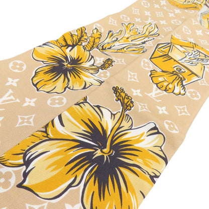 Louis Vuitton Bandeau Monogram Flower Motif Scarf Silk — view 3