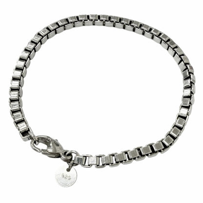 Tiffany & Co Venetian Chain Bracelet Silver
