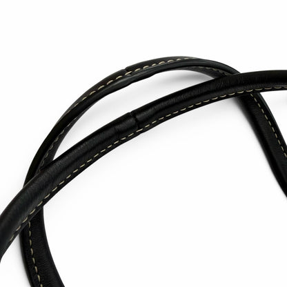 Miu Miu Ivy Leather Logo 2-Way Shoulder Bag Black Box — view 8