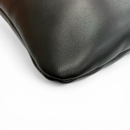 Miu Miu Ivy Leather Logo 2-Way Shoulder Bag Black Box — view 6