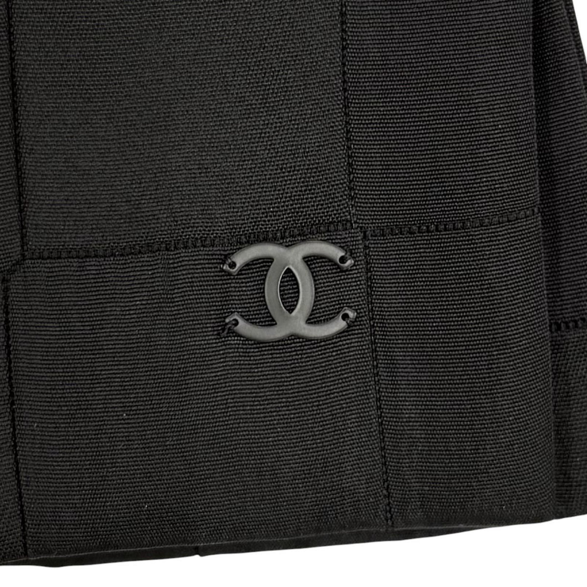 Chanel 00A Vintage Lining 100% Silk Sleeves with CC Logo Stand Collar Long Coat — view 6