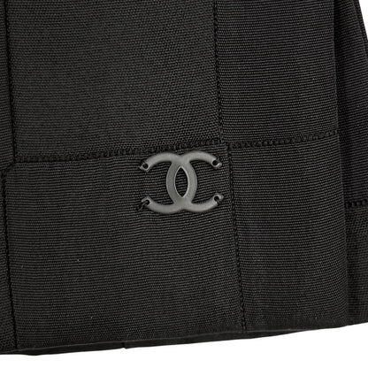 Chanel 00A Vintage Lining 100% Silk Sleeves with CC Logo Stand Collar Long Coat — view 6