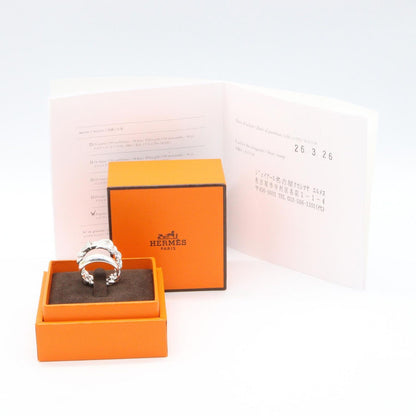 Hermes Ring Boucles Sellier Inflexible 925 Sterling Silver — view 7