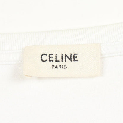 Celine Short Sleeve T-Shirt Logo Print Cotton — view 3